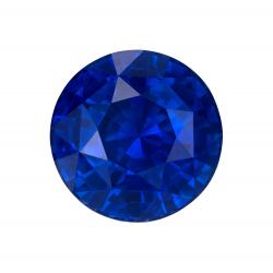 Sapphire Round 2.63 carat Blue Photo