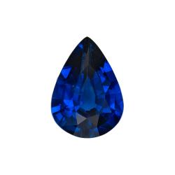 Sapphire Pear 0.70 carat Blue Photo