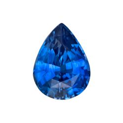 Sapphire Pear 1.36 carat Blue Photo