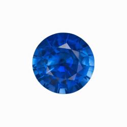 Sapphire Round 0.83 carat Blue Photo