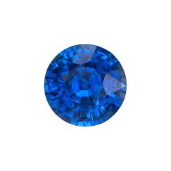 Sapphire Round 0.91 carat Blue Photo