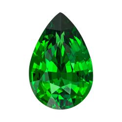 Garnet Pear 2.19 carat Green Photo