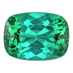 Tourmaline Cushion 5.09 carat Blue Green Photo