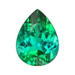 Tourmaline Pear 2.24 carat Blue Green Photo