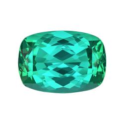 Tourmaline Cushion 2.33 carat Blue Green Photo