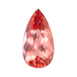 Topaz Pear 1.43 carat Pink Orange Photo