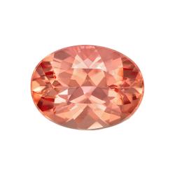 Topaz Oval 1.24 carat Pink Orange Photo