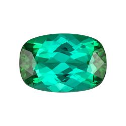 Tourmaline Cushion 1.53 carat Blue Green Photo