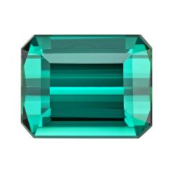 Tourmaline Emerald 3.48 carat Blue Green Photo