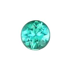 Tourmaline Round 0.41 carat Blue Photo