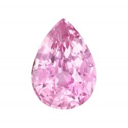 Sapphire Pear 2.09 carat Pink Photo