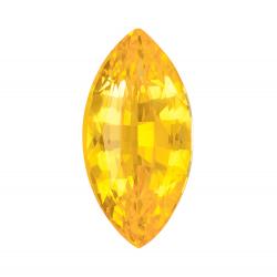 Sapphire Marquise 1.54 carat Yellow Photo