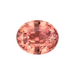 Sapphire Oval 1.05 carat Pink Orange Photo