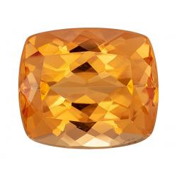 Topaz Cushion 4.94 carat Yellow Orange Photo