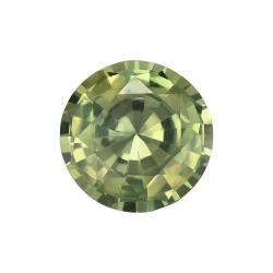 Sapphire Round 1.35 carat Green Photo