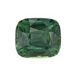 Sapphire Cushion 2.06 carat Green Photo