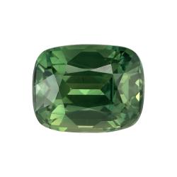 Sapphire Cushion 2.25 carat Green Photo