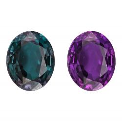 Alexandrite Oval 1.02 carat Purple/Green Photo