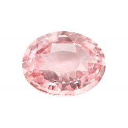 Sapphire Oval 1.51 carat Pink Orange Photo