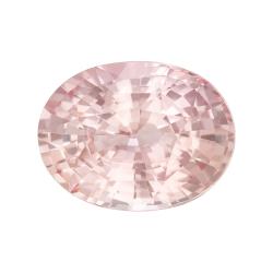 Sapphire Oval 2.41 carat Pink Orange Photo