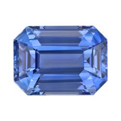 Sapphire Emerald 4.31 carat Blue Photo