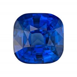 Sapphire Cushion 3.30 carat Blue Photo