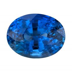 Sapphire Oval 4.08 carat Blue Photo