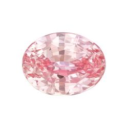Sapphire Oval 2.09 carat Pink Orange Photo