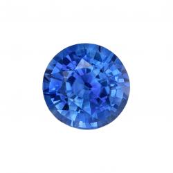 Sapphire Round 0.89 carat Blue Photo