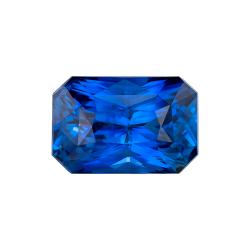 Sapphire Radiant 1.52 carat Blue Photo