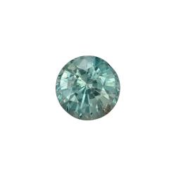 Sapphire Round 0.40 carat Blue Green Photo