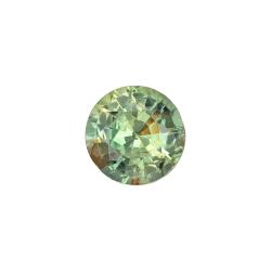 Sapphire Round 0.37 carat Green Photo