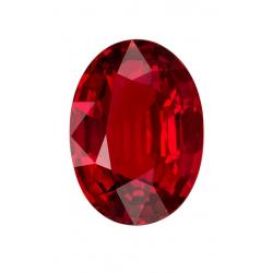 Ruby Oval 1.55 carat Red Photo