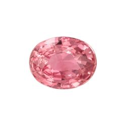 Sapphire Oval 0.99 carat Pink Orange Photo