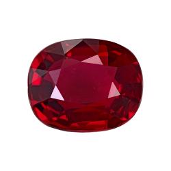 Ruby Cushion 2.14 carat Red Photo