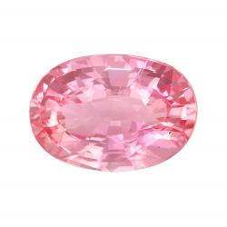 Sapphire Oval 2.01 carat Pink Orange Photo