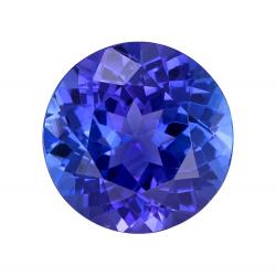 Tanzanite Round 2.62 carat Blue Purple Photo