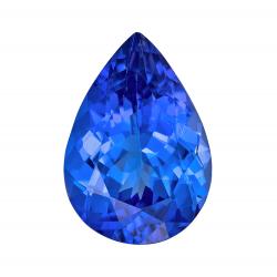 Tanzanite Pear 2.07 carat Blue Purple Photo
