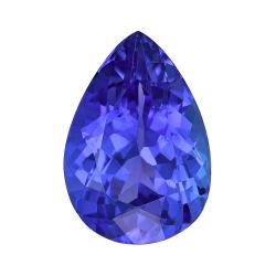 Tanzanite Pear 1.82 carat Blue Purple Photo