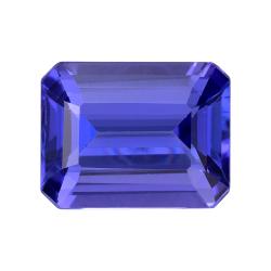 Tanzanite Emerald 2.18 carat Blue Purple Photo