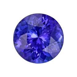Tanzanite Round 1.91 carat Blue Purple Photo