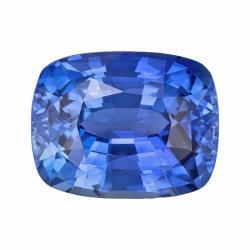 Sapphire Cushion 3.18 carat Blue Photo