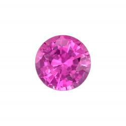 Sapphire Round 0.64 carat Pink Photo