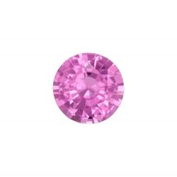 Sapphire Round 0.43 carat Pink Photo