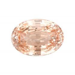 Sapphire Oval 2.18 carat Pink Orange Photo
