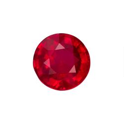 Ruby Round 0.76 carat Red Photo