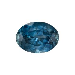Sapphire Oval 1.06 carat Blue Green Photo