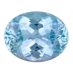 Aquamarine Oval 8.48 carat Blue Photo