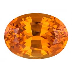 Garnet Oval 3.66 carat Orange Photo