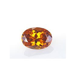 Garnet Oval 0.91 carat Orange Photo